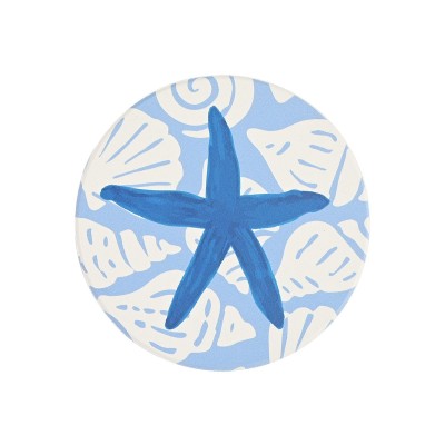 ESTIA ΣΟΥΒΕΡ SHELL SHORE ΚΕΡΑΜΙΚΟ Φ10.3cm ΣΕΤ 4 ΤΕΜ