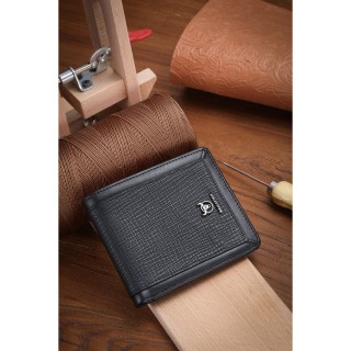 Bull Captain Δερμάτινο Ανδρικό Πορτοφόλι με RFID Μαύρο QB07