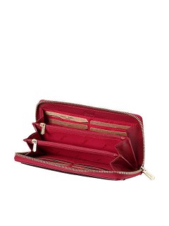 Lavor 1-6077 Μεγάλο Δερμάτινο Γυναικείο Πορτοφόλι με RFID Κόκκινο