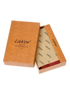 Lavor 1-6077 Μεγάλο Δερμάτινο Γυναικείο Πορτοφόλι με RFID Ρόδι