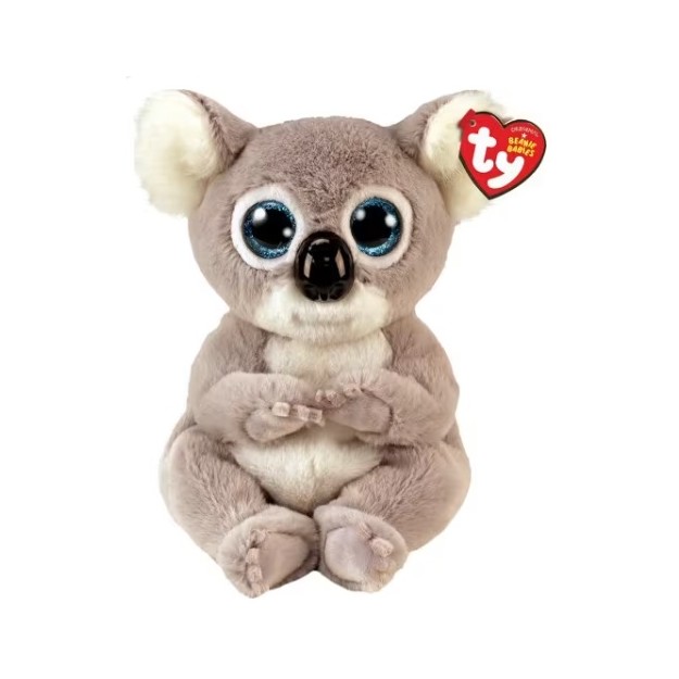 TY BEANIE BELLIES ΛΟΥΤΡΙΝΟ: MELLY ΧΝΟΥΔΩΤΟ ΚΟΑΛΑ ΓΚΡΙ 15 ΕΚ.