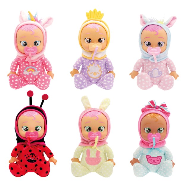 CRY BABIES TINY CUDDLES ΔΙΑΔΡΑΣΤΙΚΗ ΚΟΥΚΛΑ ΠΟΥ ΚΛΑΕΙ ΜΕ ΑΛΗΘΙΝΑ ΔΑΚΡΥΑ (ΤΥΧΑΙΟ ΣΧΕΔΙΟ)