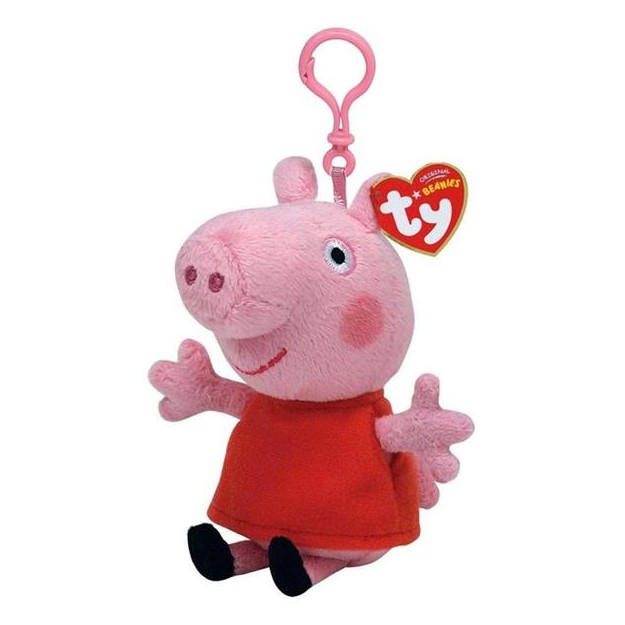 TY BEANIE BABIES ΛΟΥΤΡΙΝΟ ΜΠΡΕΛΟΚ: PEPPA PIG 8,5 ΕΚ.