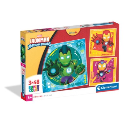 ΠΑΖΛ 3X48 S.C. IRON MAN AND HIS AWESOME FRIENDS