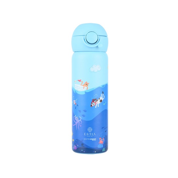 ESTIA ΘΕΡΜΟΣ ΠΑΙΔΙΚΟ WONDER BOTTLE SAVE THE AEGEAN 500ml OCEAN PLAY