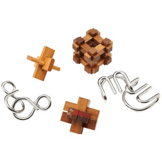 Professor Puzzle Great Minds Γρίφος από Μέταλλο για 6+ Ετών