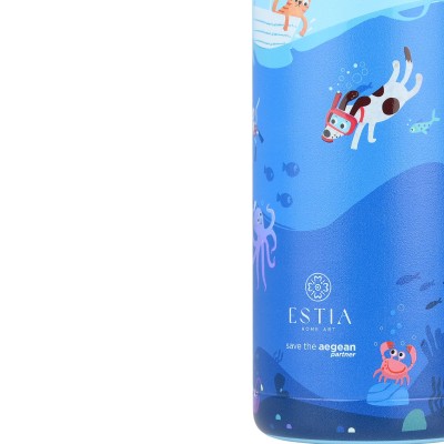 ESTIA ΘΕΡΜΟΣ ΠΑΙΔΙΚΟ WONDER BOTTLE SAVE THE AEGEAN 500ml OCEAN PLAY