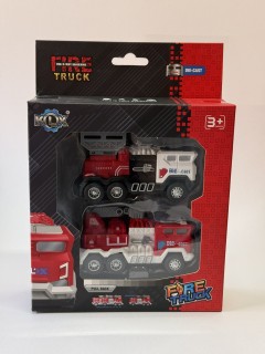 Πυροσβεστικά Οχήματα Σετ 2 Τεμαχίων