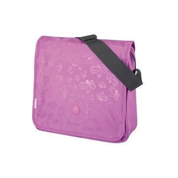 Υφασμάτινη Τσάντα Μωβ Ταχυδρόμου Μεγάλη