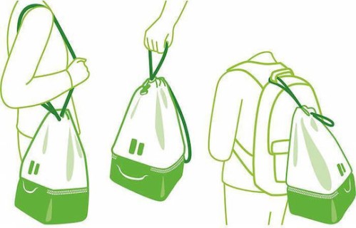 Maped Ισοθερμικό Σχολικό Τσαντάκι Φαγητού Ώμου Μπλε 18.5x18.5x36εκ.