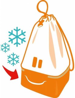 Maped Ισοθερμικό Σχολικό Τσαντάκι Φαγητού Ώμου Μπλε 18.5x18.5x36εκ.