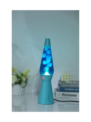 I-Total Διακοσμητικό Φωτιστικό Lava Lamp Μπλε XL2939