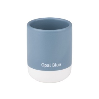 ESTIA ΠΟΤΗΡΑΚΙ ΜΠΑΝΙΟΥ TONE LAB ΚΕΡΑΜΙΚΟ OPAL BLUE
