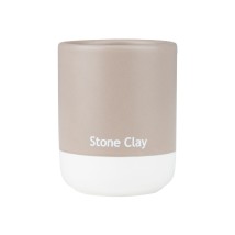 ESTIA ΠΟΤΗΡΑΚΙ ΜΠΑΝΙΟΥ TONE LAB ΚΕΡΑΜΙΚΟ STONE CLAY