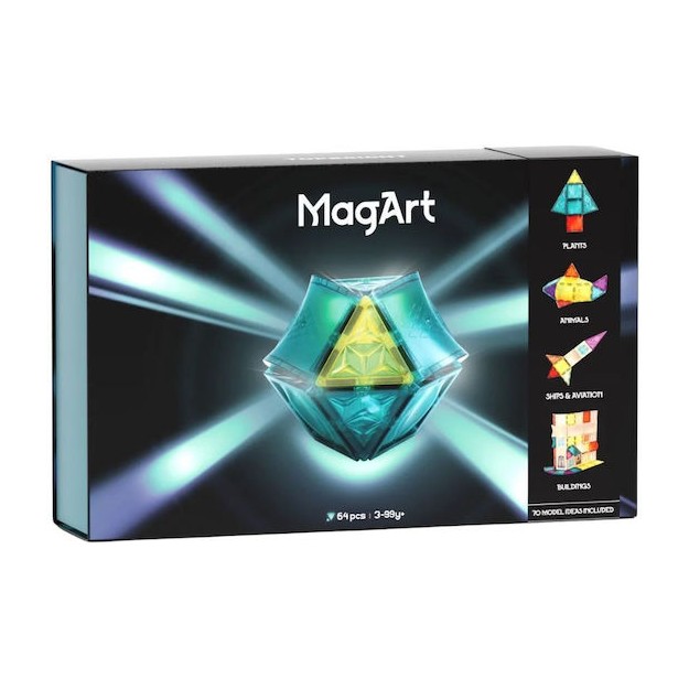 Topbright Μαγνητικό Παιχνίδι Κατασκευών για Παιδιά 3+ Ετών