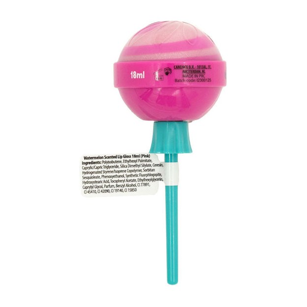 Create It Candy Lollipop Lip Gloss Ροζ με άρωμα Καρπούζι