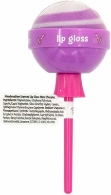 Create It Candy Lollipop Lip Gloss Μωβ με άρωμα Marshmallow