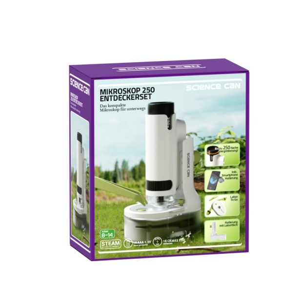 Science Can Microscope 250 Explorer Set Μικροσκόπιο για 8+ Ετών