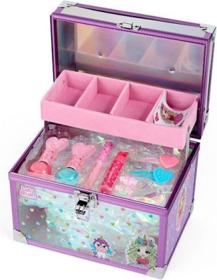 Create it! Σετ Παιδικό Μακιγιάζ σε Βαλιτσάκι Μωβ