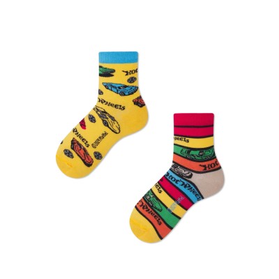 Many Mornings Hot Wheels Κάλτσες με σχέδια Πολύχρωμες