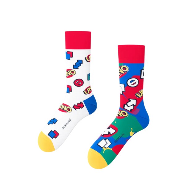 Many Mornings UNO Κάλτσες με σχέδια Πολύχρωμες