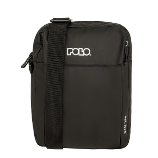 Polo Dominus Τσαντάκι Ώμου Δερματίνη Μαύρο 9-07-162-2000