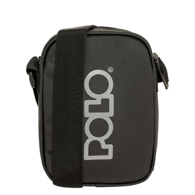 Polo Octane Τσαντάκι Ώμου Δερματίνη Μαύρο 9-07-175-2000