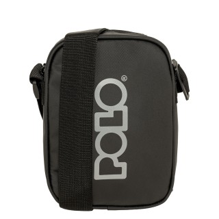 Polo Octane Τσαντάκι Ώμου Δερματίνη Μαύρο 9-07-175-2000