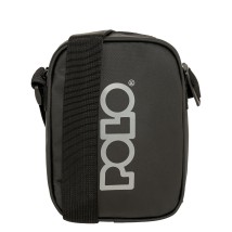 Polo Octane Τσαντάκι Ώμου Δερματίνη Μαύρο 9-07-175-2000