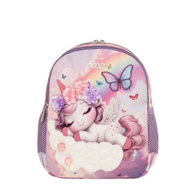 Polo Pixie Σχολικό Σακίδιο Πλάτης Νηπιαγωγείου Μονόκερος 9-11-002-8455