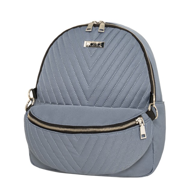 Polo Chiqua Γυναικεία Τσάντα Πλάτης Γαλάζια 9-11-004-5500