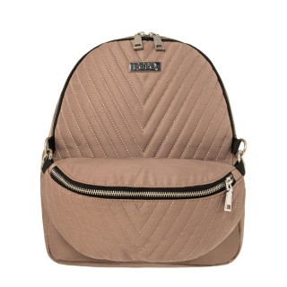 Polo Chiqua Γυναικεία Τσάντα Πλάτης Μπεζ 9-11-004-7400