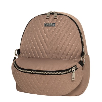 Polo Chiqua Γυναικεία Τσάντα Πλάτης Μπεζ 9-11-004-7400