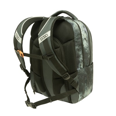 Polo Prodigy Σχολική Τσάντα Πλάτης Γυμνασίου - Λυκείου σε Πράσινο χρώμα 9-01-022-6566