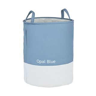 ESTIA ΚΑΛΑΘΙ ΑΠΛΥΤΩΝ TONE LAB ΜΕ ΧΕΡΟΥΛΙΑ 35x35x50cm OPAL BLUE