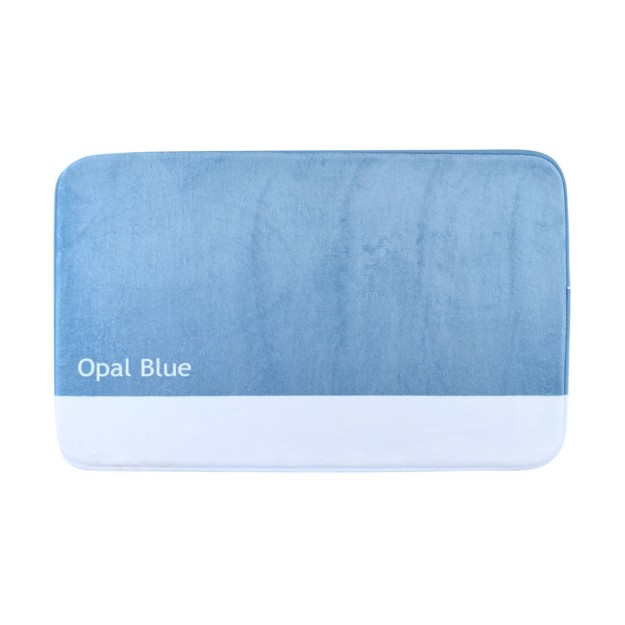 ESTIA ΤΑΠΕΤΟ ΜΠΑΝΙΟΥ TONE LAB 50x80cm OPAL BLUE