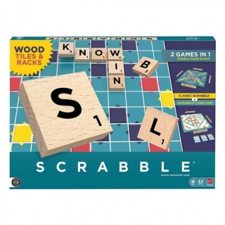 SCRABBLE ΜΕ ΞΥΛΙΝΑ ΓΡΑΜΜΑΤΑ - JLJ58