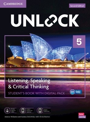 UNLOCK LEVEL 5 LISTENING, SPEAKING AND CRITICAL THINKING SB (+ DIGITAL PACK)