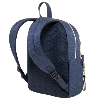 Polo Gridon Γυναικεία Τσάντα Πλάτης σε Μπλε χρώμα 9-02-075-5100