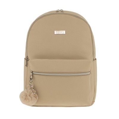 Polo Gridon Γυναικεία Τσάντα Πλάτης σε Μπεζ χρώμα 9-02-075-7700