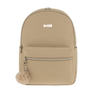 Polo Gridon Γυναικεία Τσάντα Πλάτης σε Μπεζ χρώμα 9-02-075-7700