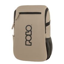 Polo Hydron Σακίδιο Πλάτης Υφασμάτινο σε Mπεζ χρώμα 9-02-080-2700