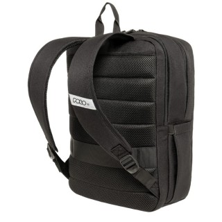 Polo Corven Σακίδιο Πλάτης Υφασμάτινο σε Μαύρο χρώμα 9-02-081-2000