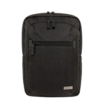 Polo Corven Σακίδιο Πλάτης Υφασμάτινο σε Μαύρο χρώμα 9-02-081-2000