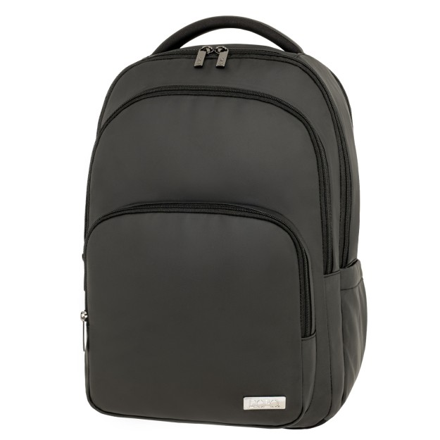 Polo Dervon Σακίδιο Πλάτης Υφασμάτινο σε Μαύρο χεώμα 9-02-083-2000