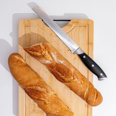 ESTIA ΜΑΧΑΙΡΙ ΨΩΜΙΟΥ BUTCHER ANOΞΕΙΔΩΤΟ 2.3mm ME ΛΕΠΙΔΑ 3CR14