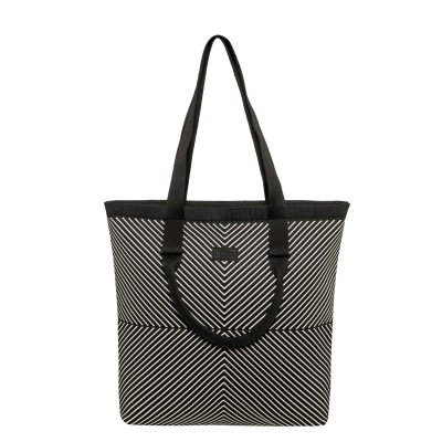 Polo Seya Γυναικεία Τσάντα Ώμου σε Μαύρο/Άσπρο χρώμα 9-07-095-8485