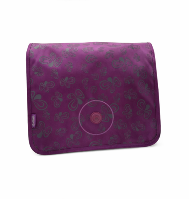 Υφασμάτινη Τσάντα Μωβ Ταχυδρόμου Μεγάλη