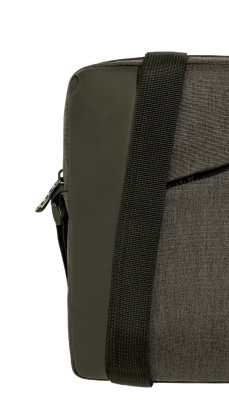 Polo Prestor Ανδρικό Τσαντάκι Ώμου σε Ανθρακί χρώμα 9-07-139-2100