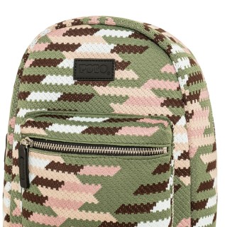 Polo Seya Γυναικεία Τσάντα Πλάτης Μικρή Χακί 9-11-007-8486